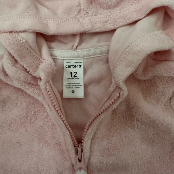 Carter’s Fleece Outer Coat Jacket 12 months - Picture 4 of 4